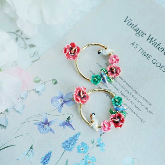 Bill skinner robin bird earrings - Picture 5 of 8